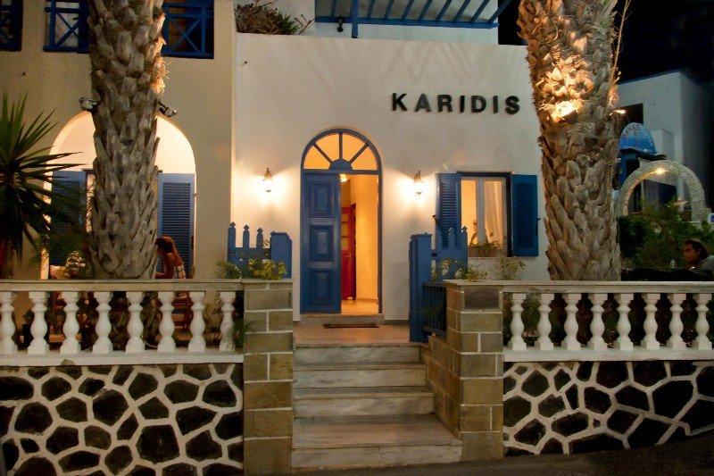 Karidis Hotel Kamári Eksteriør billede