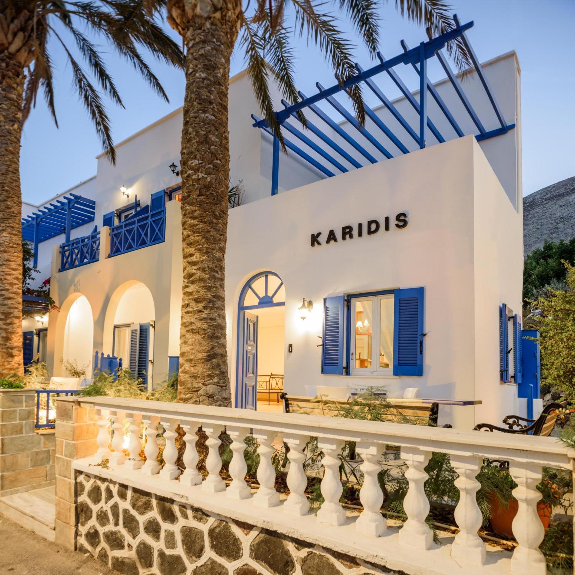 Karidis Hotel Kamári Eksteriør billede